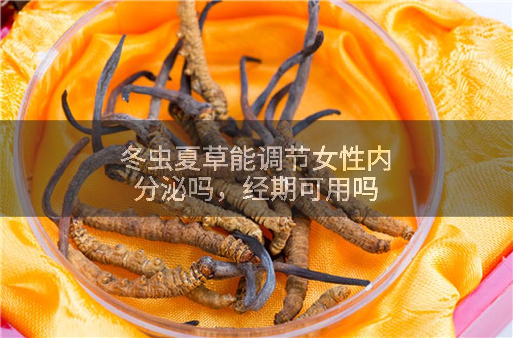 冬虫夏草能调节女性内分泌吗，经期可用吗