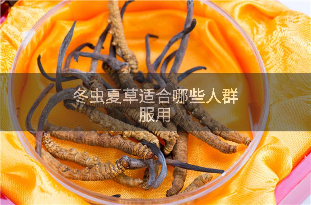 冬虫夏草适合哪些人群服用