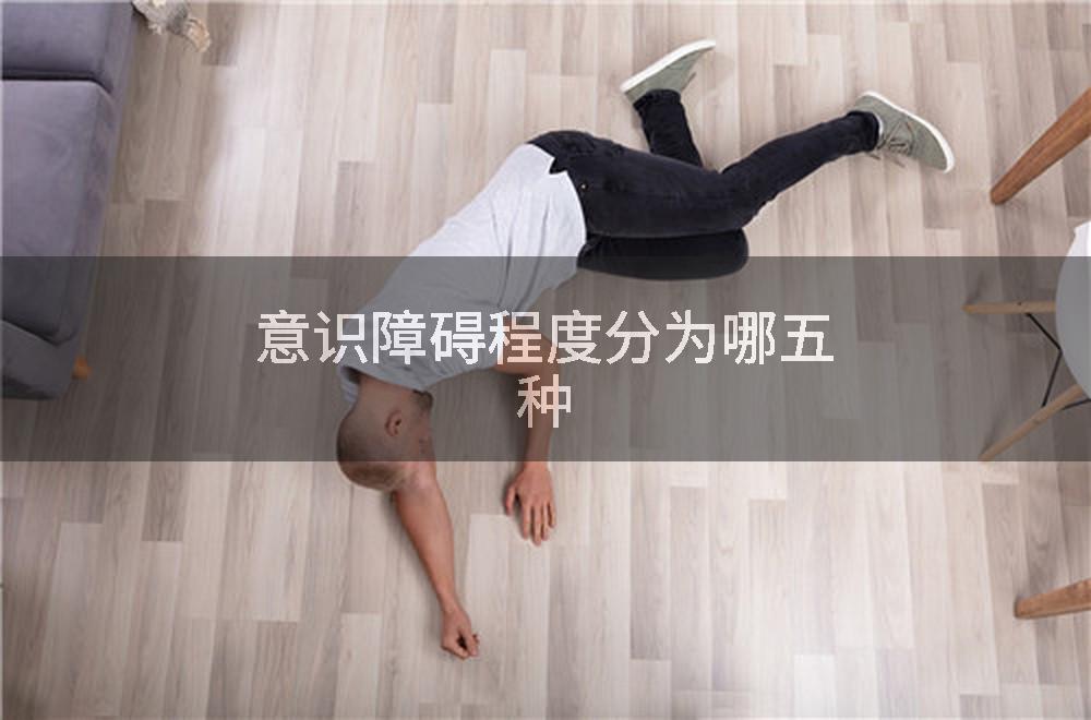 意识障碍程度分为哪五种