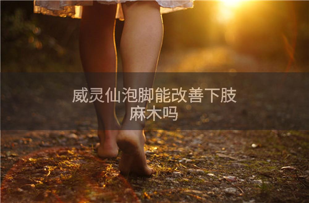 威灵仙泡脚能改善下肢麻木吗