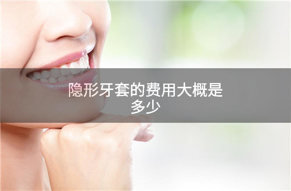 隐形牙套的费用大概是多少