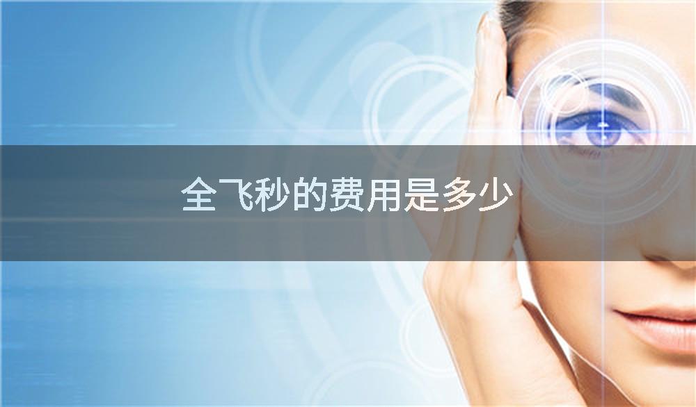 全飞秒的费用是多少