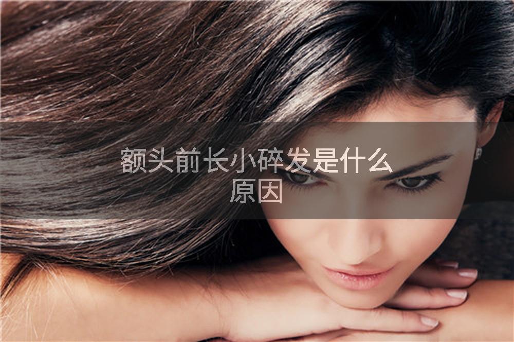 额头前长小碎发是什么原因