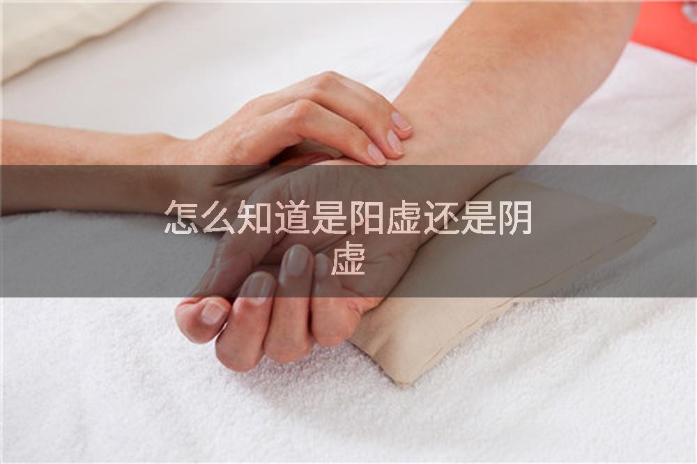 怎么知道是阳虚还是阴虚