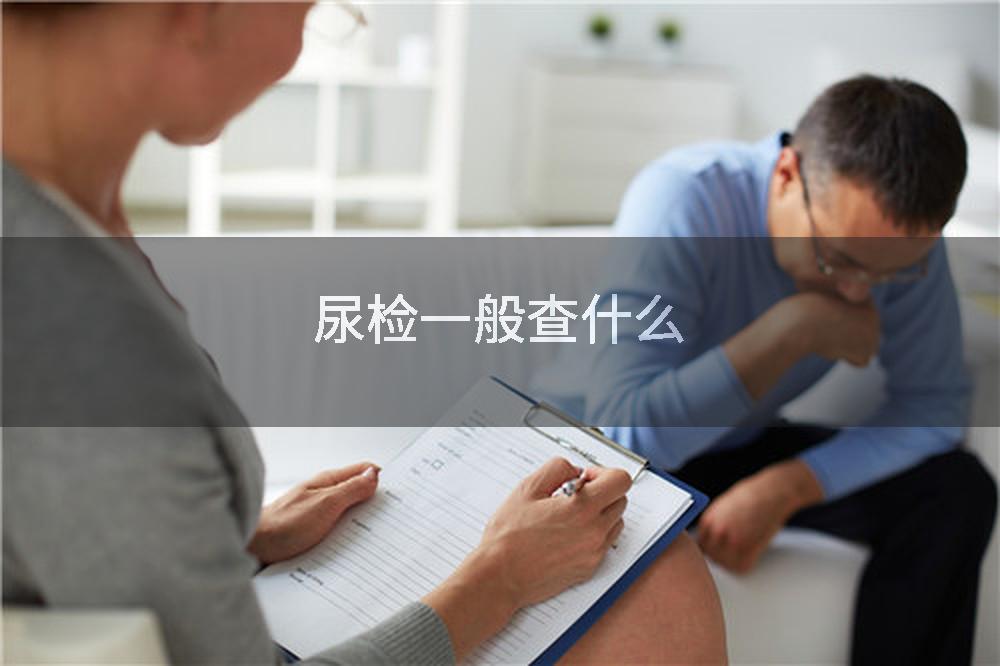 尿检一般查什么