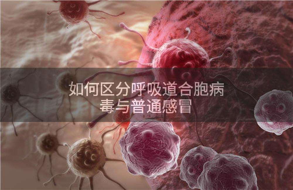 如何区分呼吸道合胞病毒与普通感冒