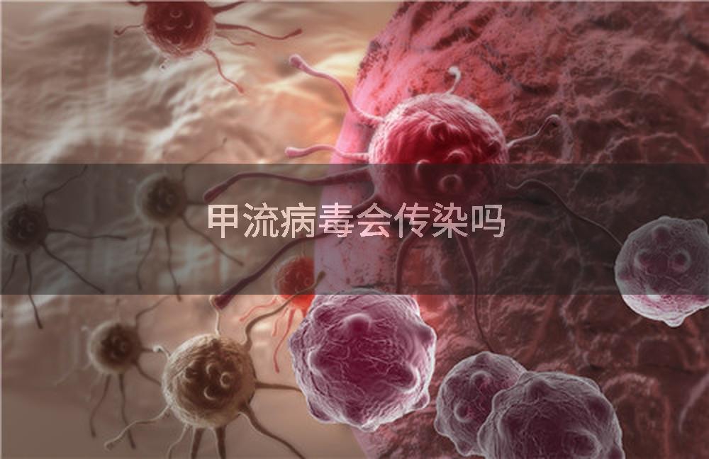 甲流病毒会传染吗