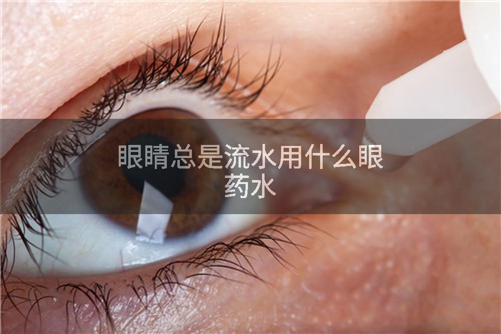 眼睛总是流水用什么眼药水