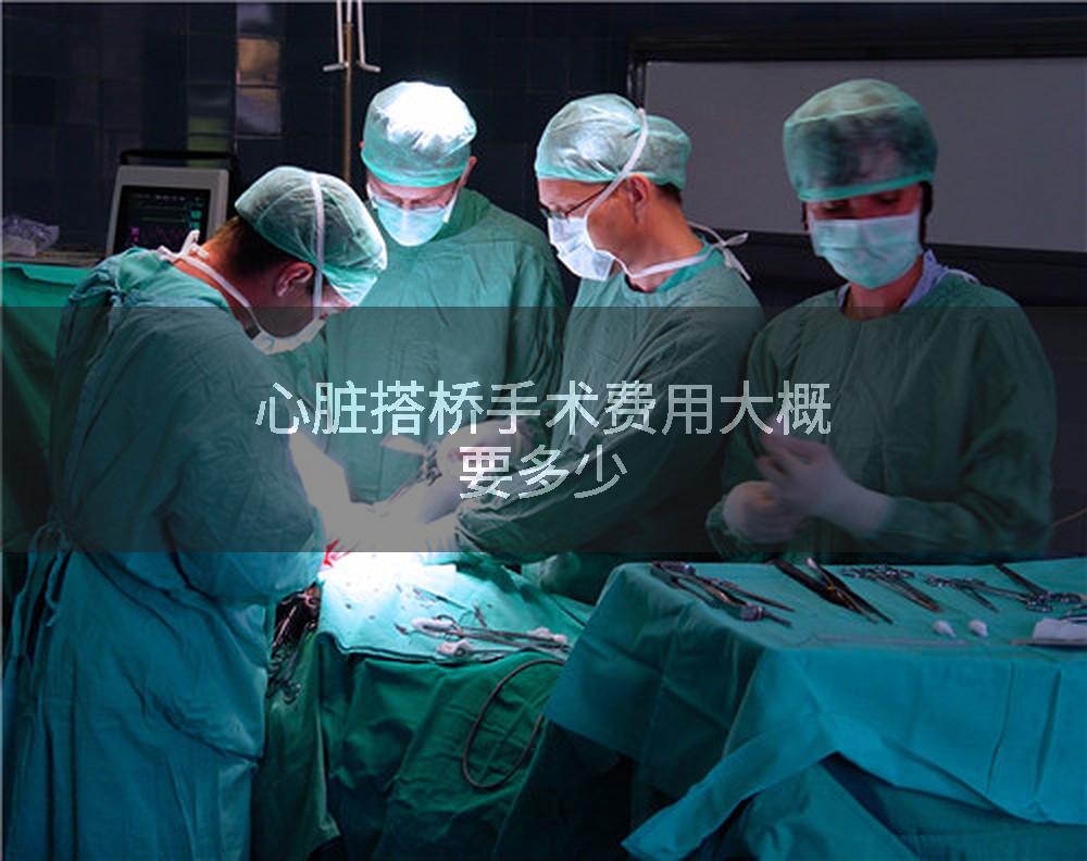 心脏搭桥手术费用大概要多少