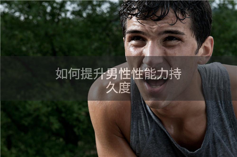 如何提升男性性能力持久度