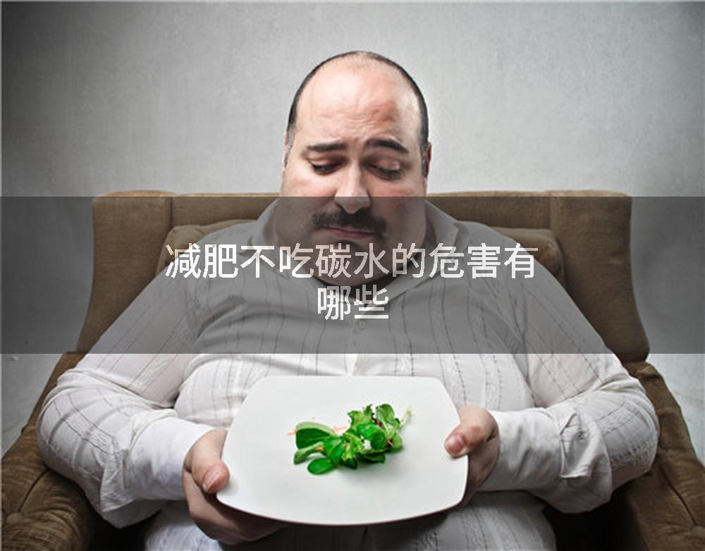 减肥不吃碳水的危害有哪些
