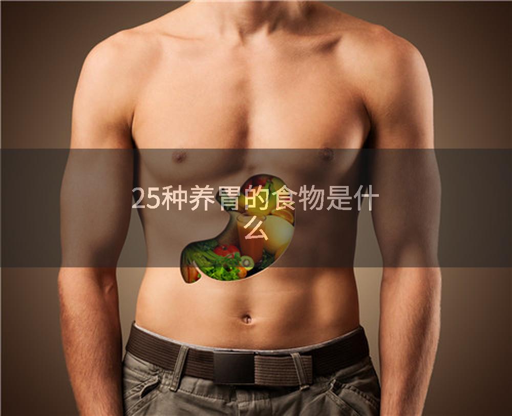 25种养胃的食物是什么