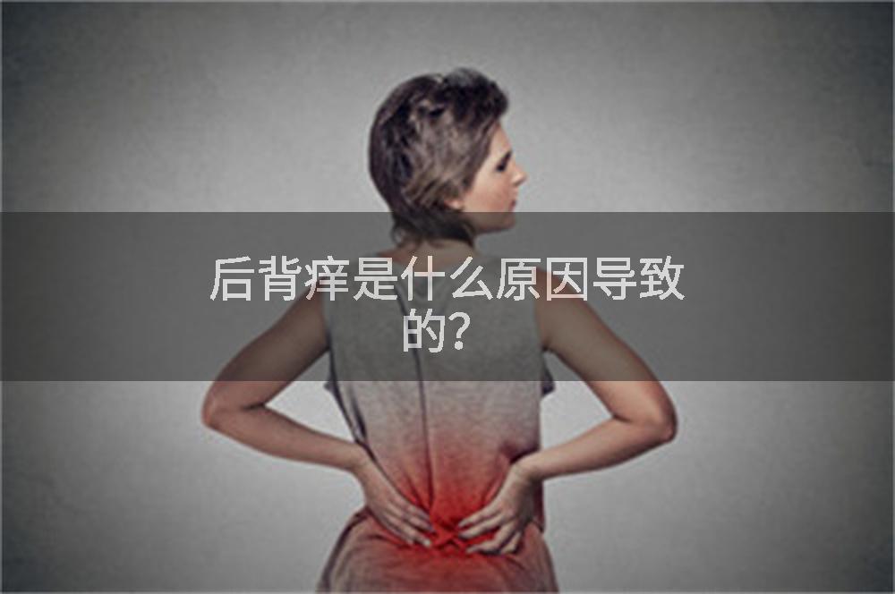 后背痒是什么原因导致的？