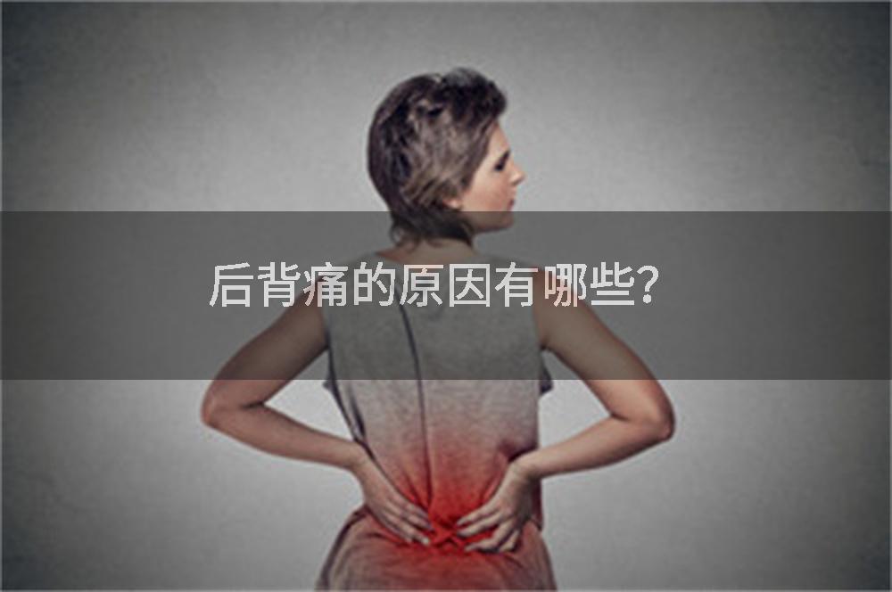 后背痛的原因有哪些？