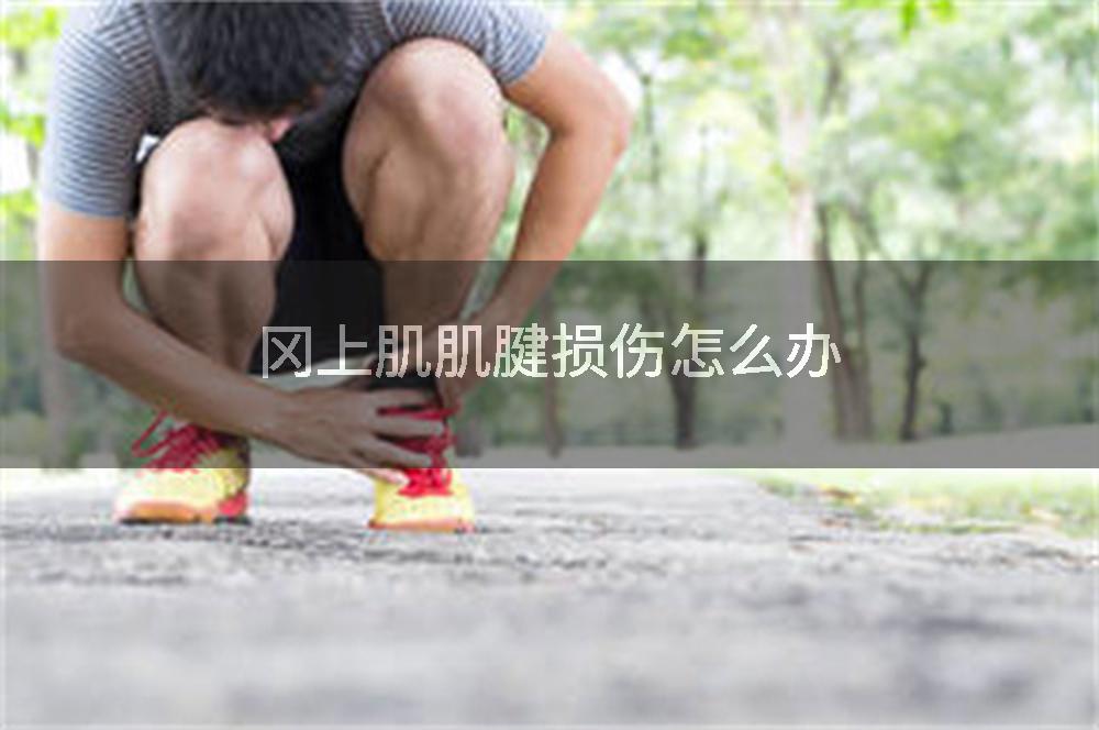 冈上肌肌腱损伤怎么办
