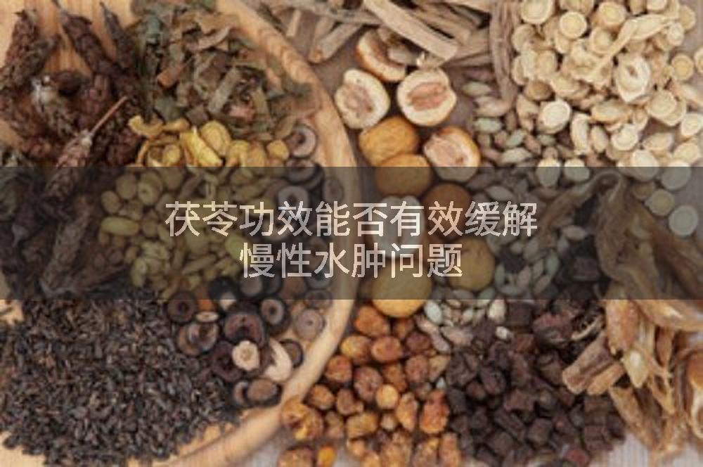 茯苓功效能否有效缓解慢性水肿问题