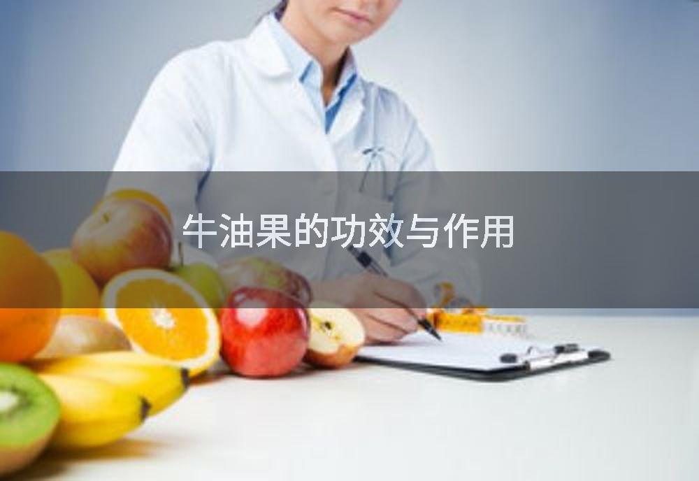 牛油果的功效与作用