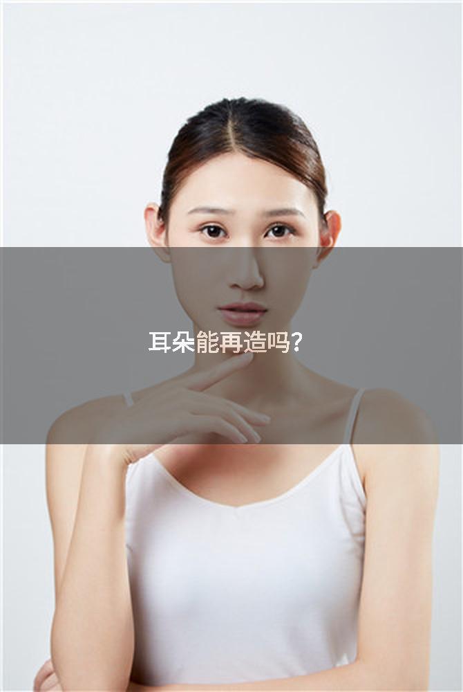 耳朵能再造吗？
