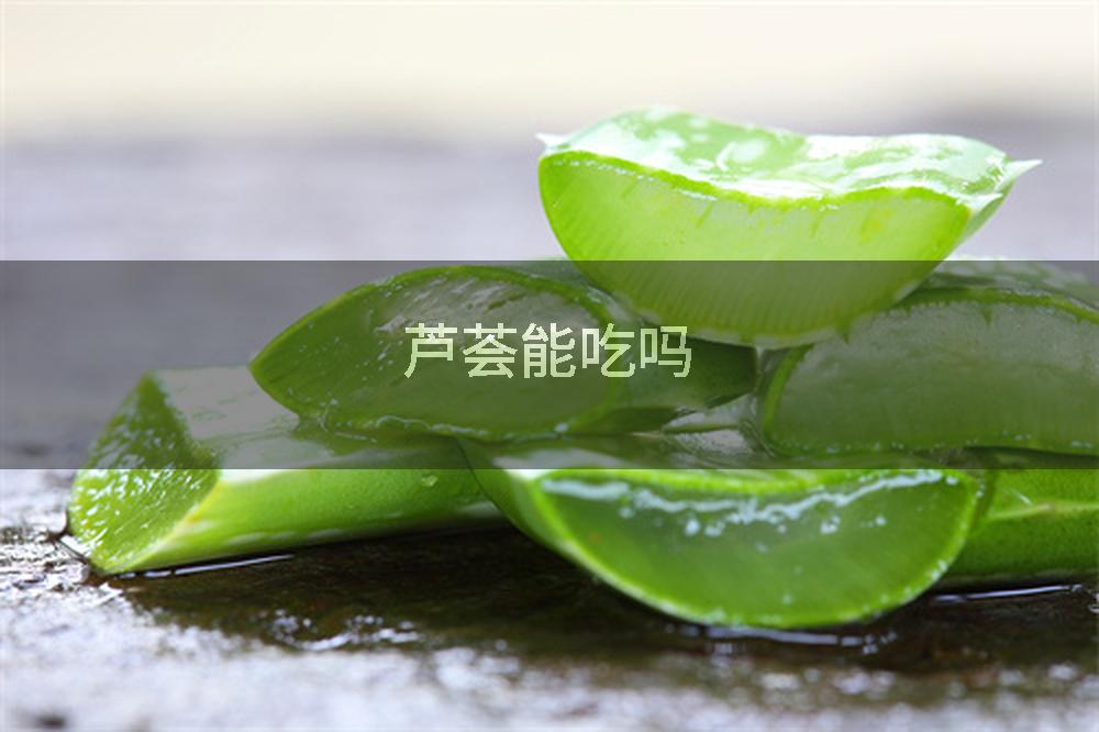芦荟能吃吗
