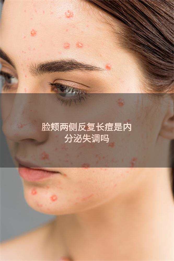 脸颊两侧反复长痘是内分泌失调吗