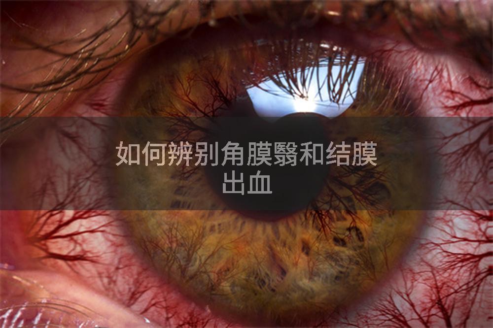 如何辨别角膜翳和结膜出血