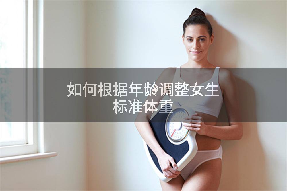 如何根据年龄调整女生标准体重