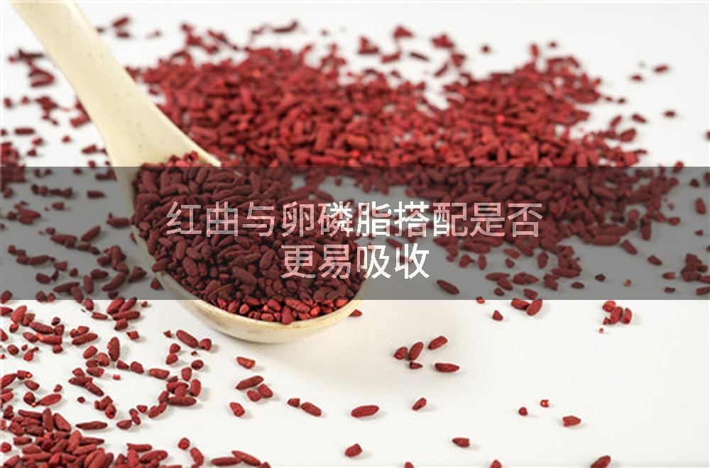 红曲与卵磷脂搭配是否更易吸收