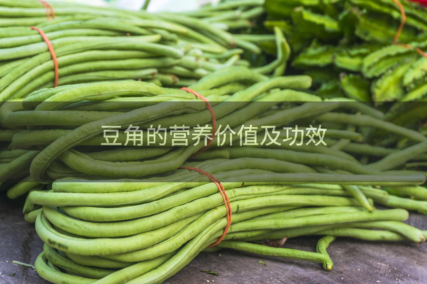 豆角的营养价值及功效