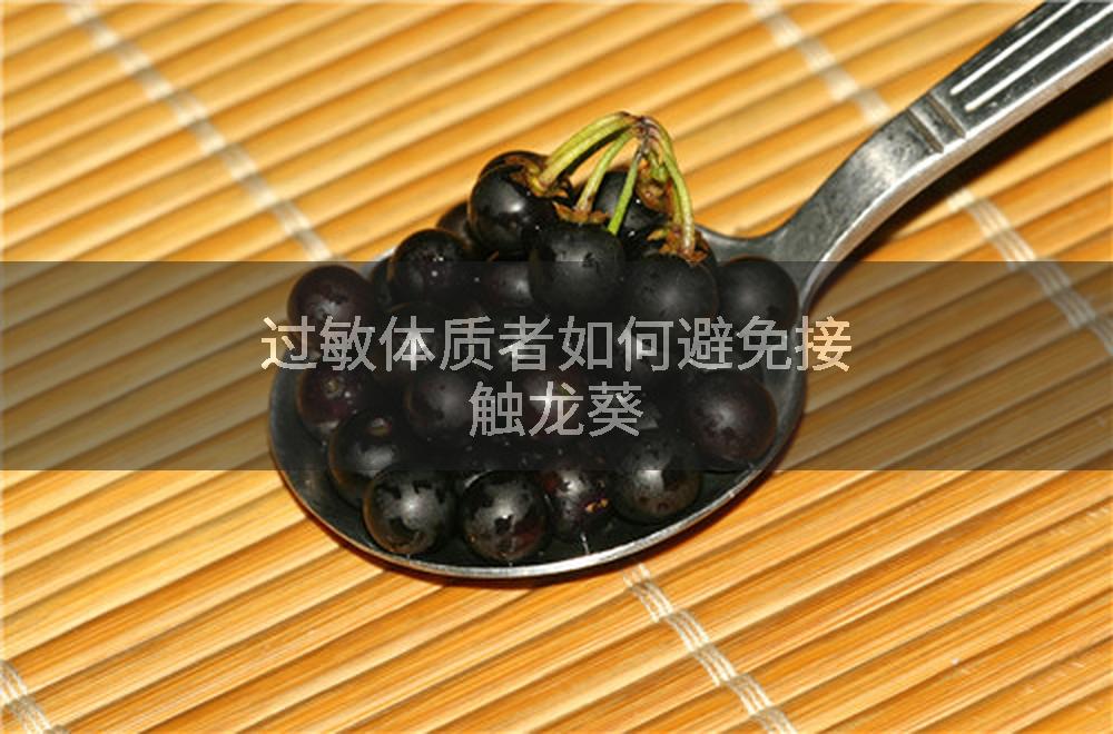 过敏体质者如何避免接触龙葵