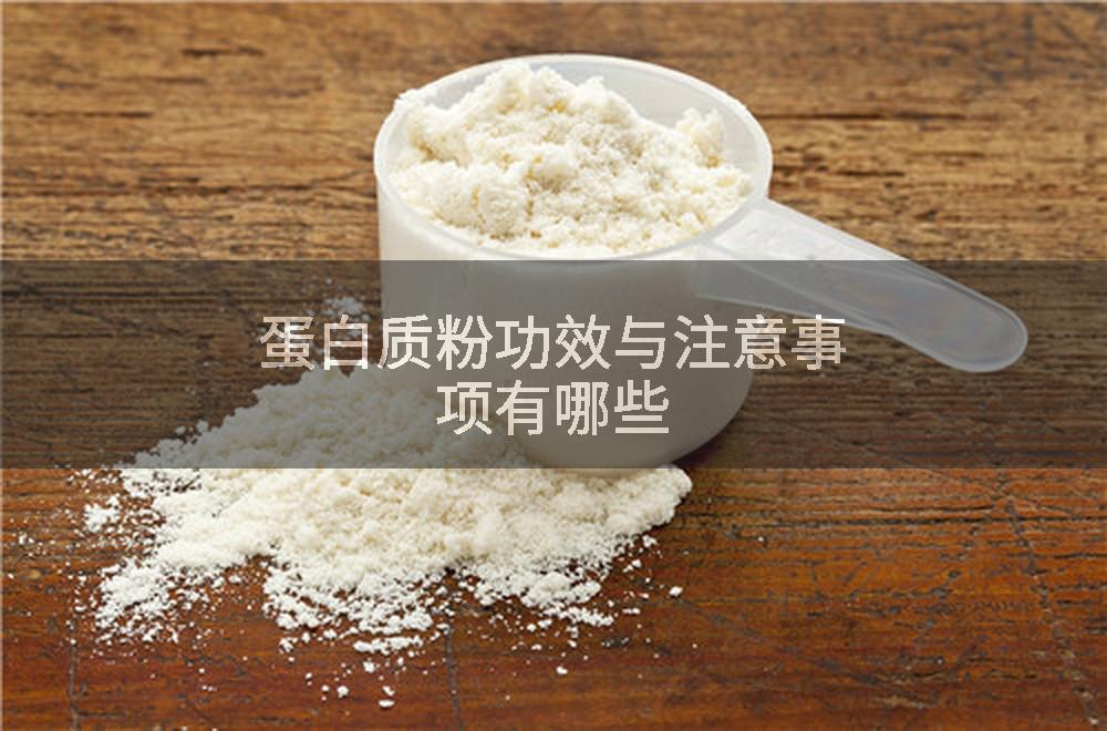 蛋白质粉功效与注意事项有哪些