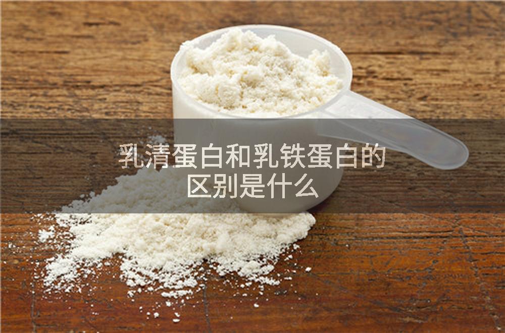乳清蛋白和乳铁蛋白的区别是什么