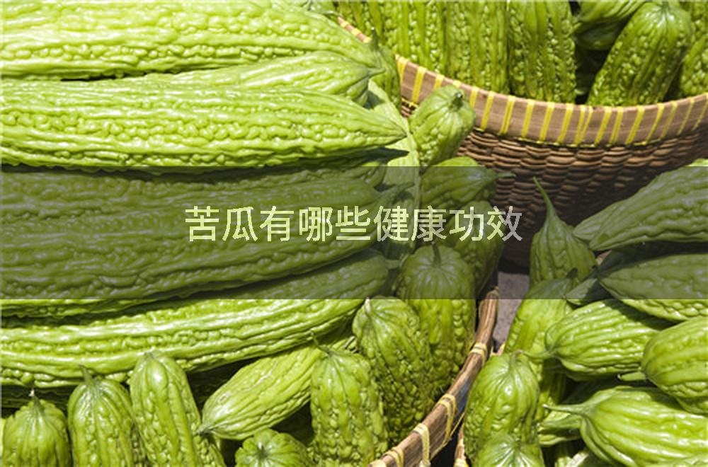 苦瓜有哪些健康功效