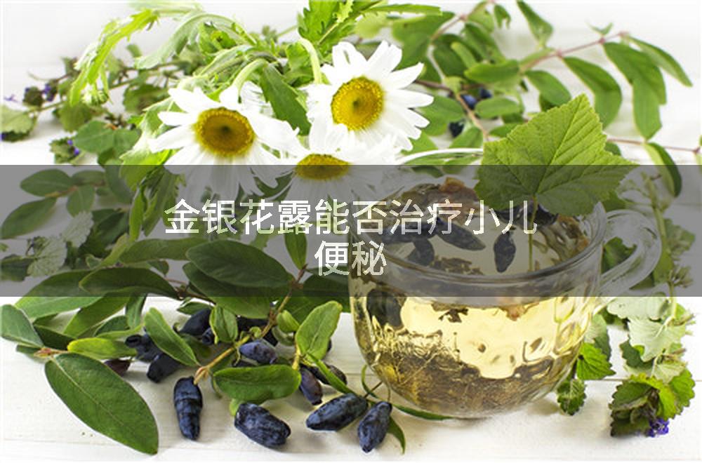 金银花露能否治疗小儿便秘