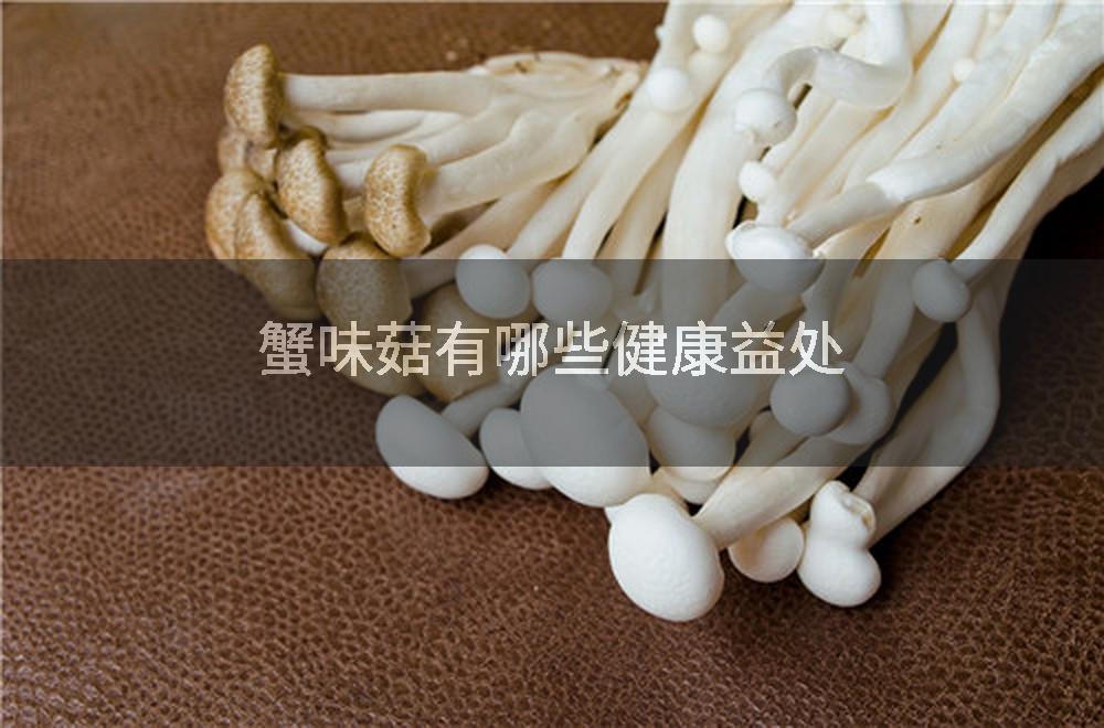 蟹味菇有哪些健康益处