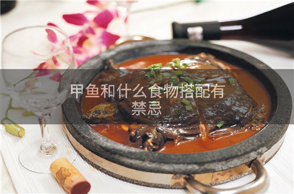 甲鱼和什么食物搭配有禁忌