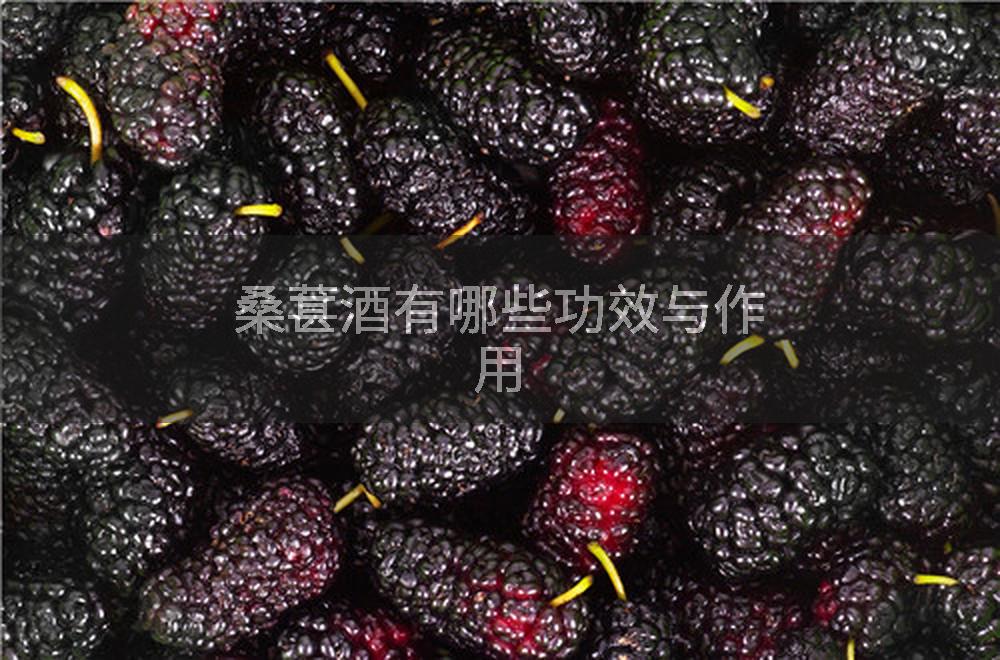 桑葚酒有哪些功效与作用