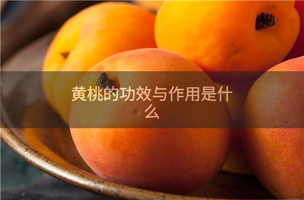黄桃的功效与作用是什么