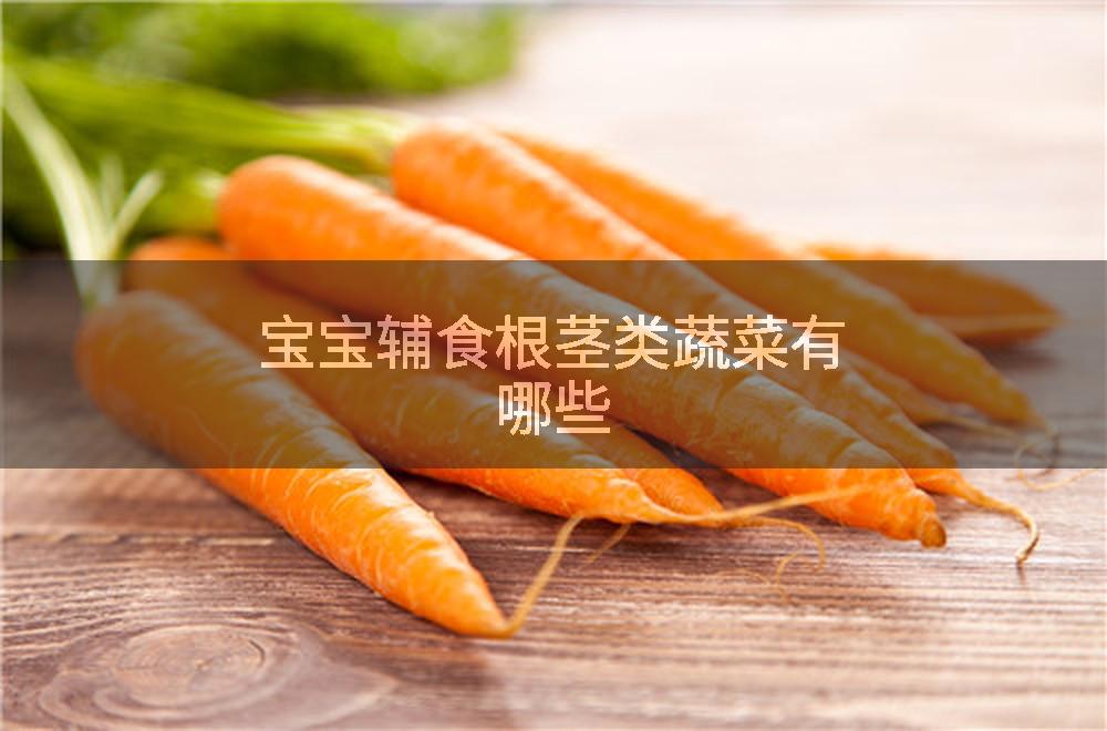 宝宝辅食根茎类蔬菜有哪些