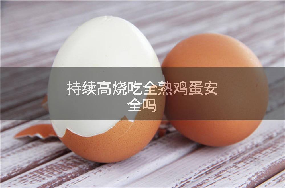 持续高烧吃全熟鸡蛋安全吗