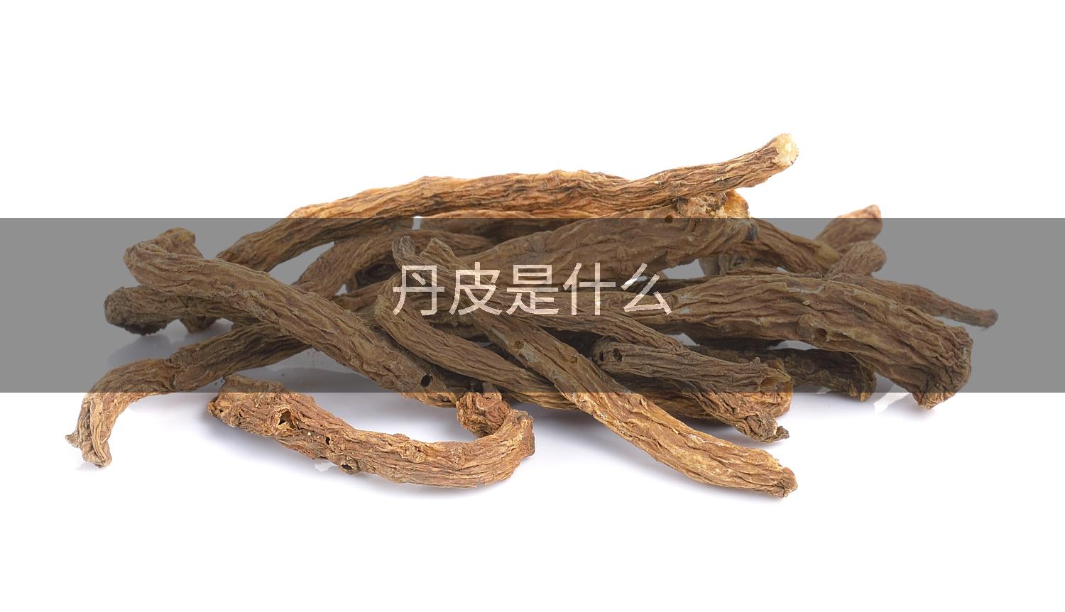 丹皮是什么
