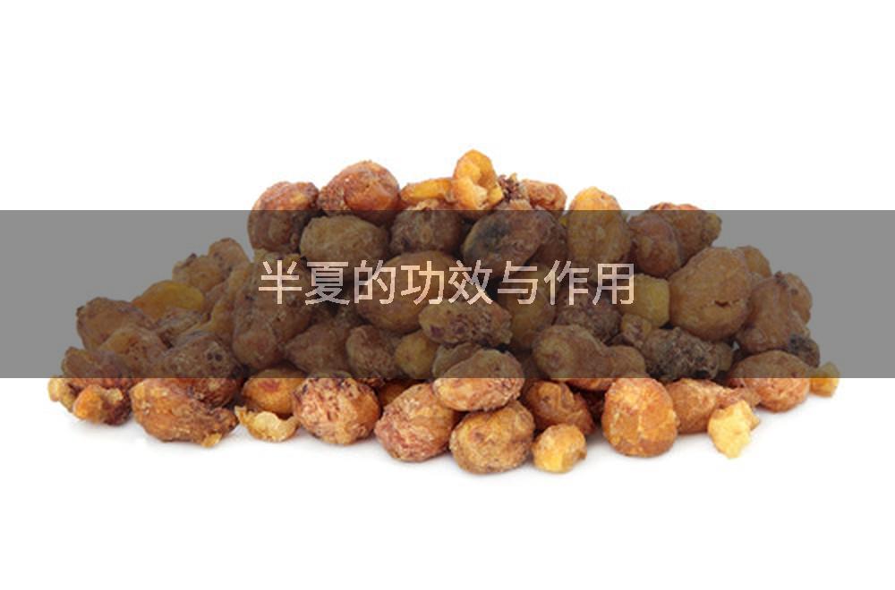 半夏的功效与作用