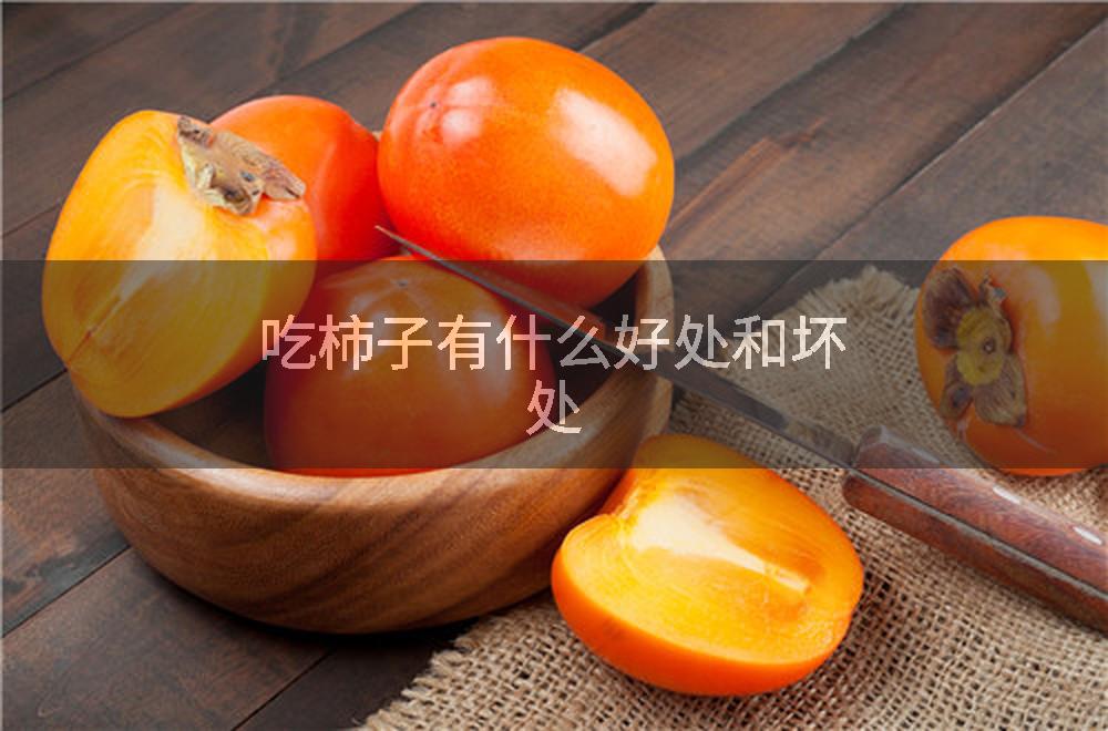 吃柿子有什么好处和坏处
