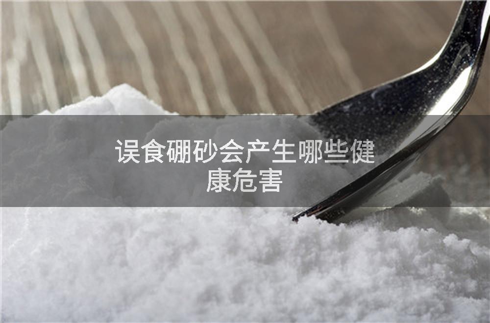 误食硼砂会产生哪些健康危害