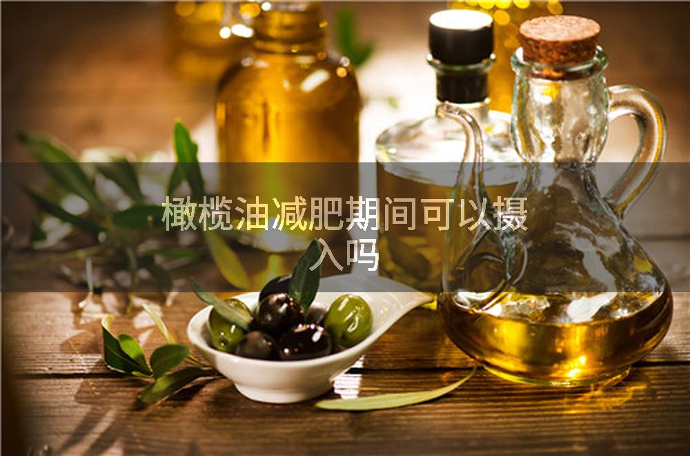 橄榄油减肥期间可以摄入吗