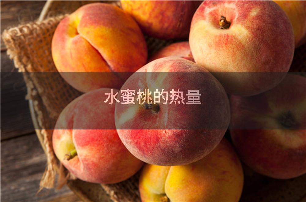 水蜜桃的热量
