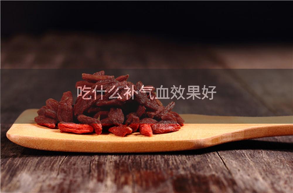 吃什么补气血效果好