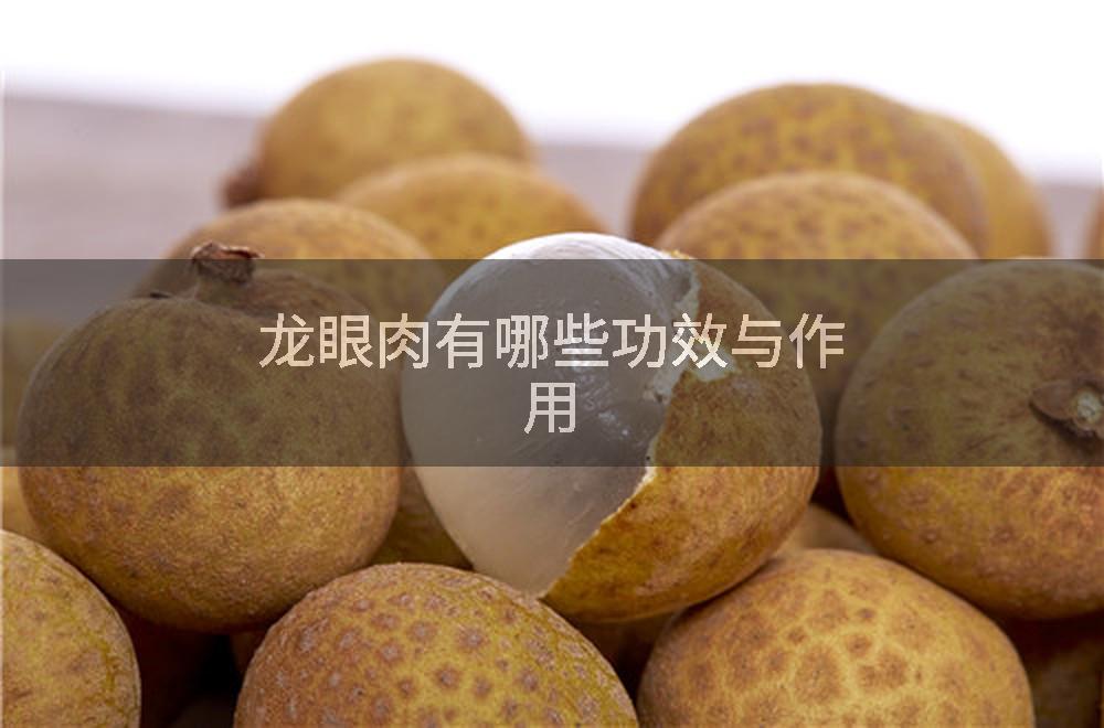 龙眼肉有哪些功效与作用