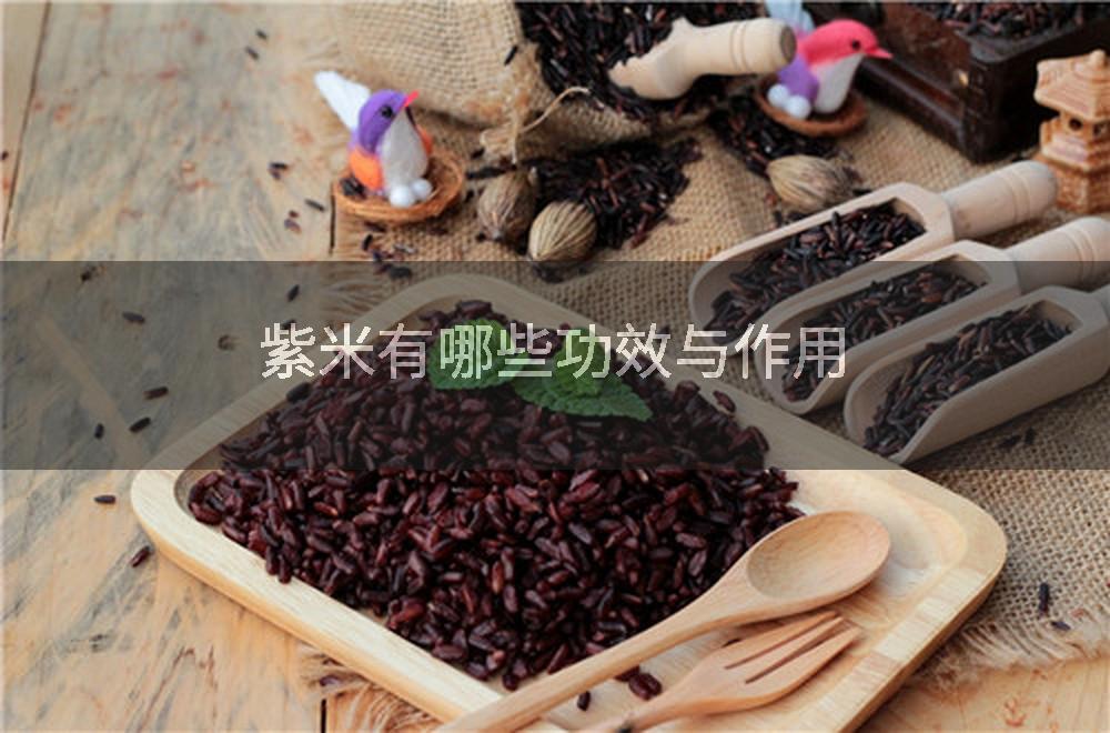 紫米有哪些功效与作用