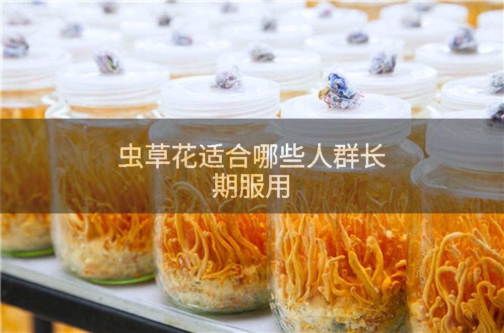 虫草花适合哪些人群长期服用