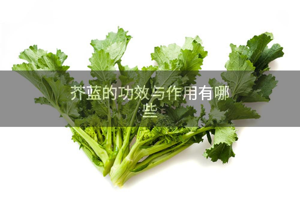芥蓝的功效与作用有哪些